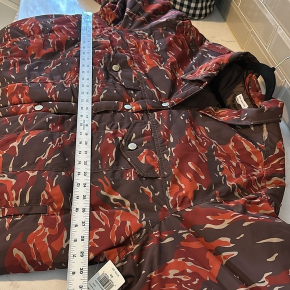 NWT!😍Good American Trucker Puffer NWT Camouflage Jacket Size 5/6=2X/3X - Picture 8 of 9